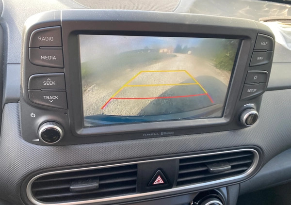 Hyundai Kona cena 29900 przebieg: 47196, rok produkcji 2019 z Ślesin małe 191